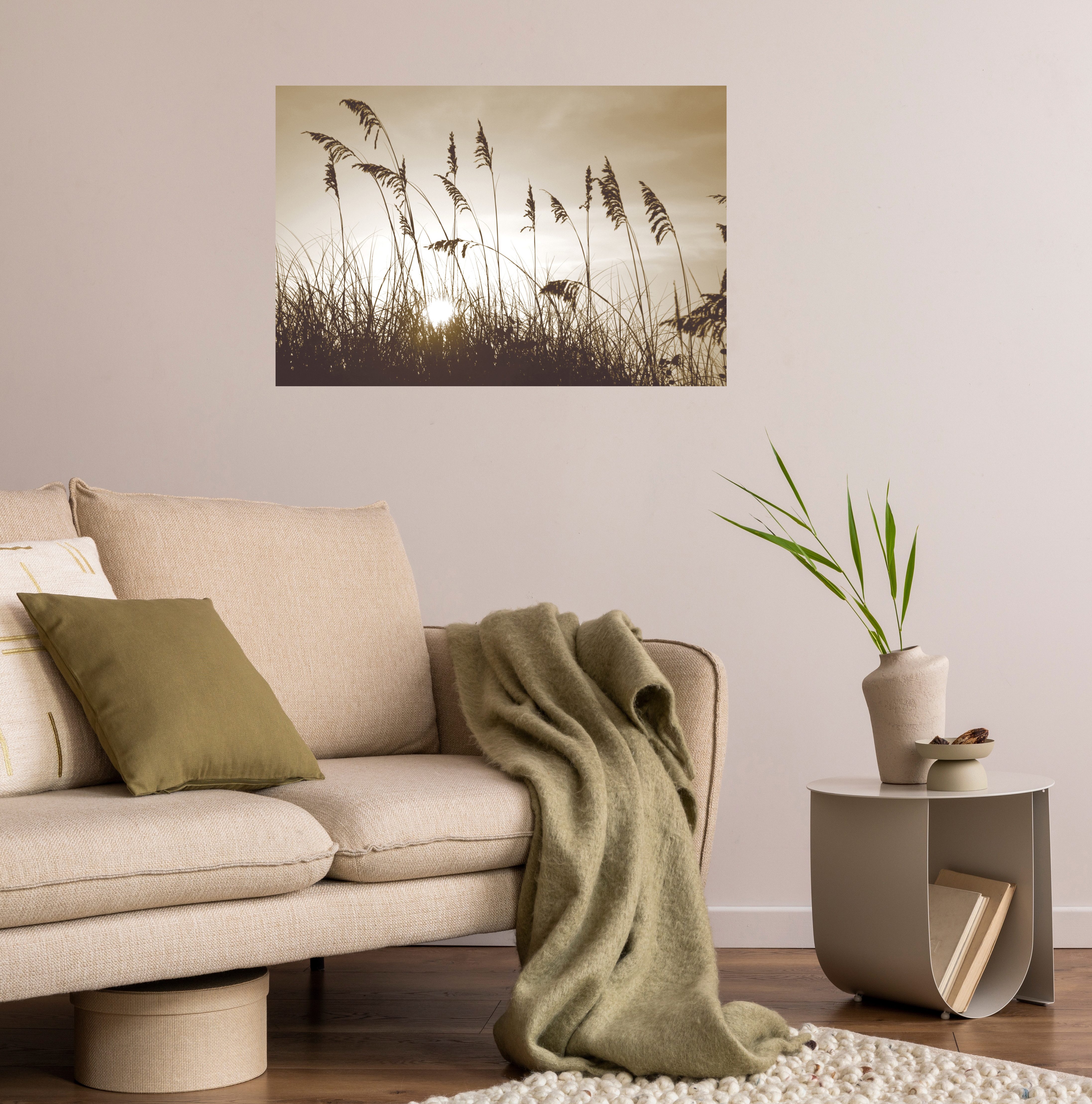 queence Wandsticker Düne (1 St), Selbstklebend, kinderleichte Anbringung