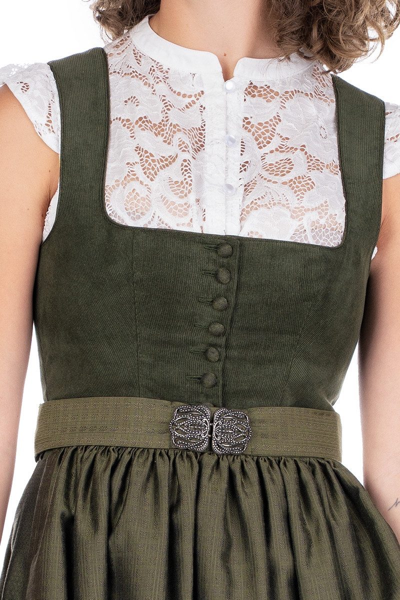 MarJo Dirndl Cord Dirndl 2tlg. - OSTERHOFEN - waldgrün