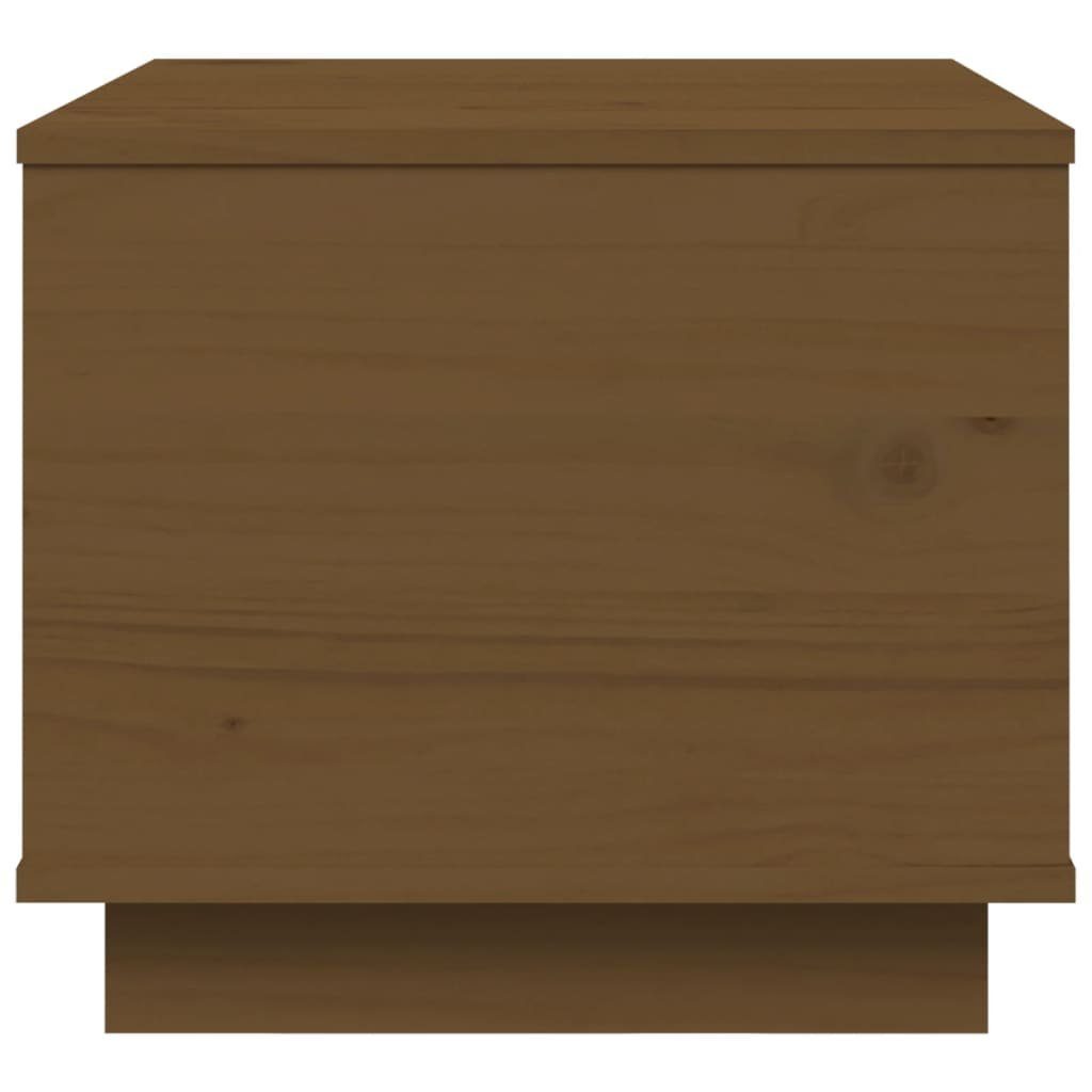 Kiefer (1-St) vidaXL Couchtisch Couchtisch | 40x50x35 Honigbraun Massivholz cm Honigbraun Honigbraun