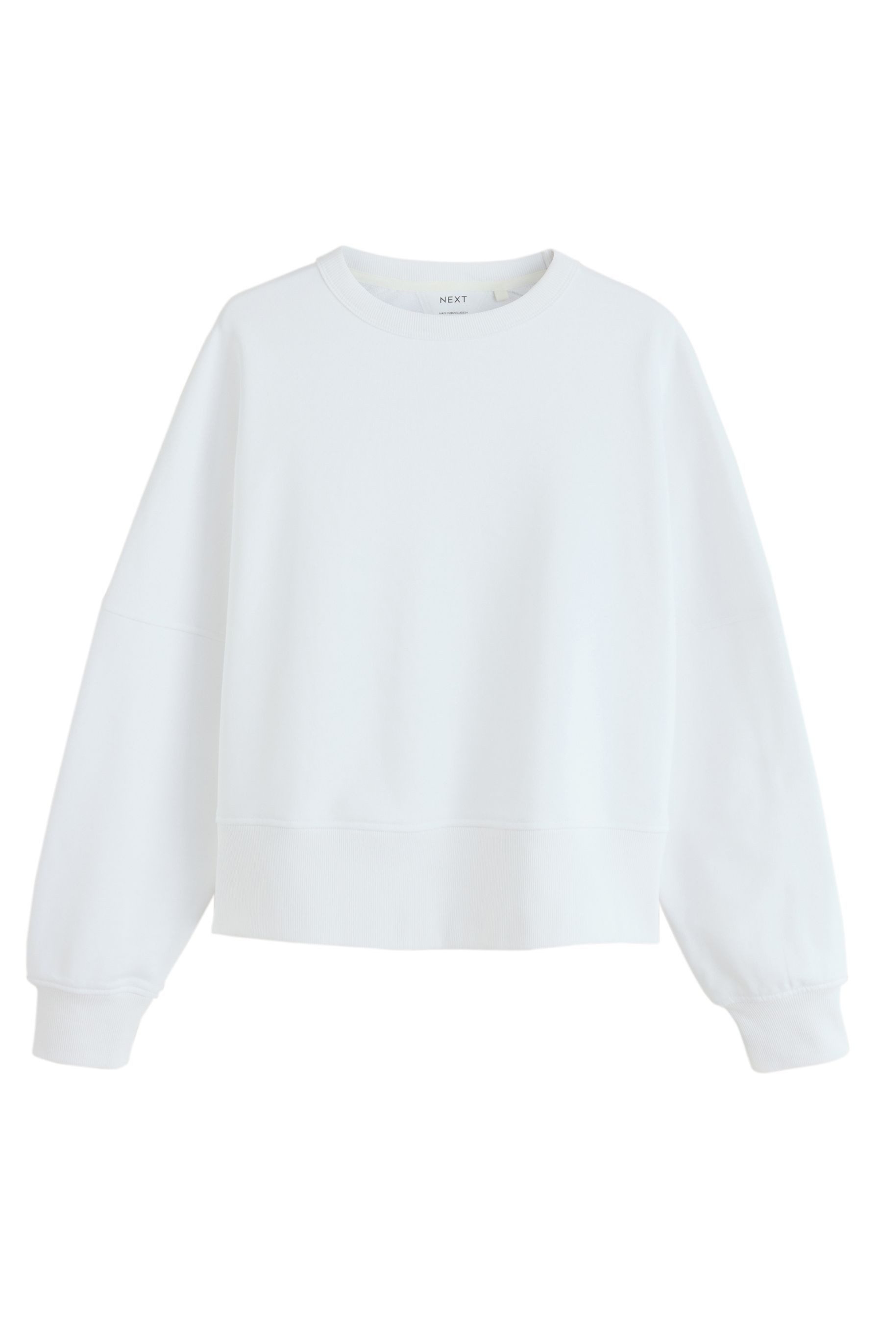 Next Sweater Sweatshirt mit Rundhalsausschnitt und Waschung (1-tlg)