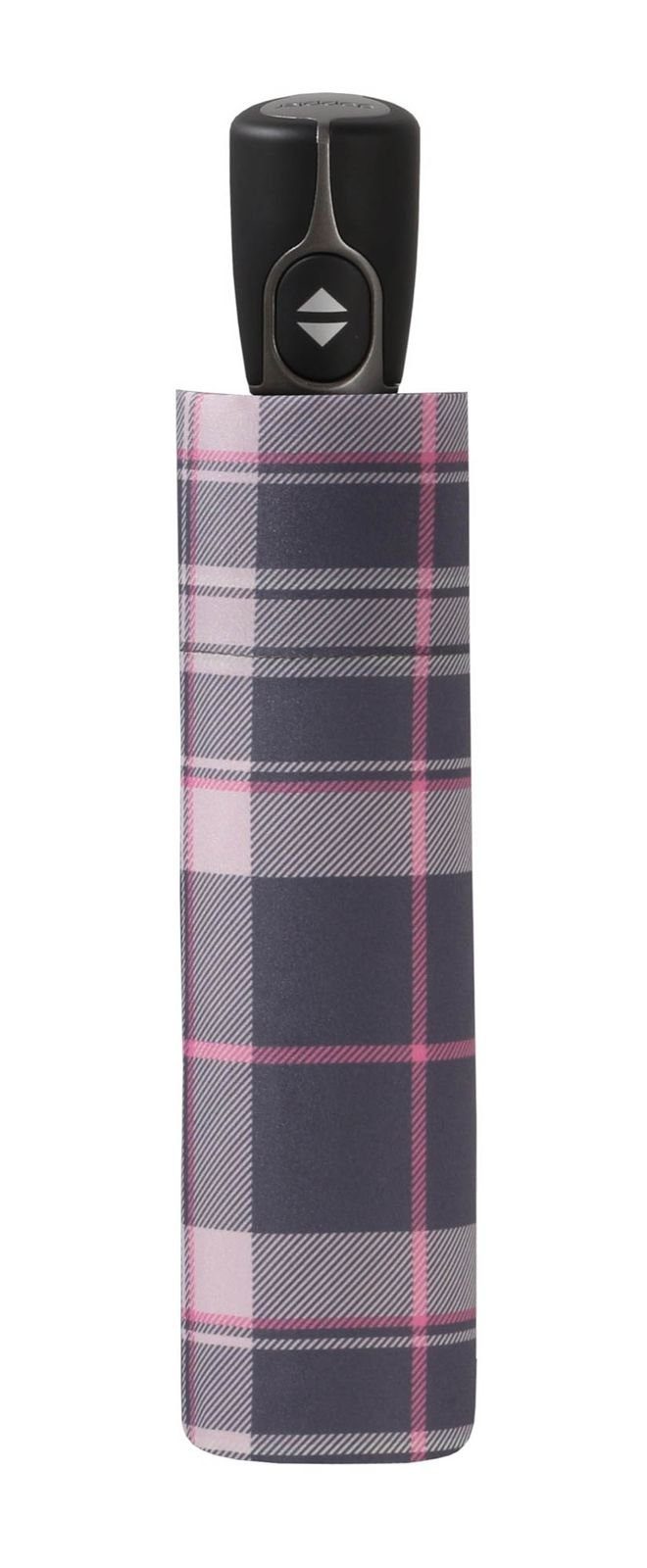 doppler® Taschenregenschirm Fiber Check günstig online kaufen