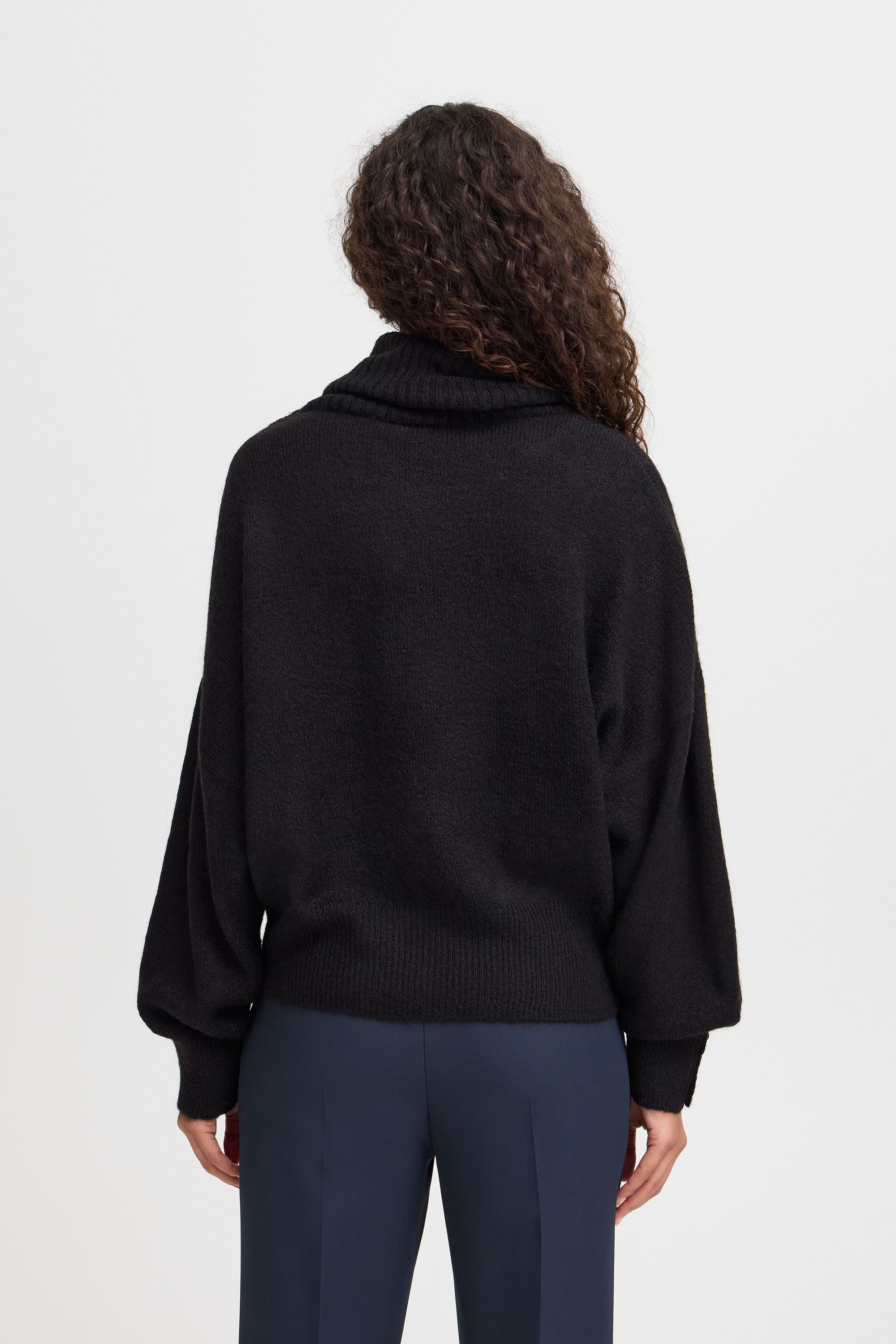 Ichi Strickpullover Rollkragenpullover günstig online kaufen