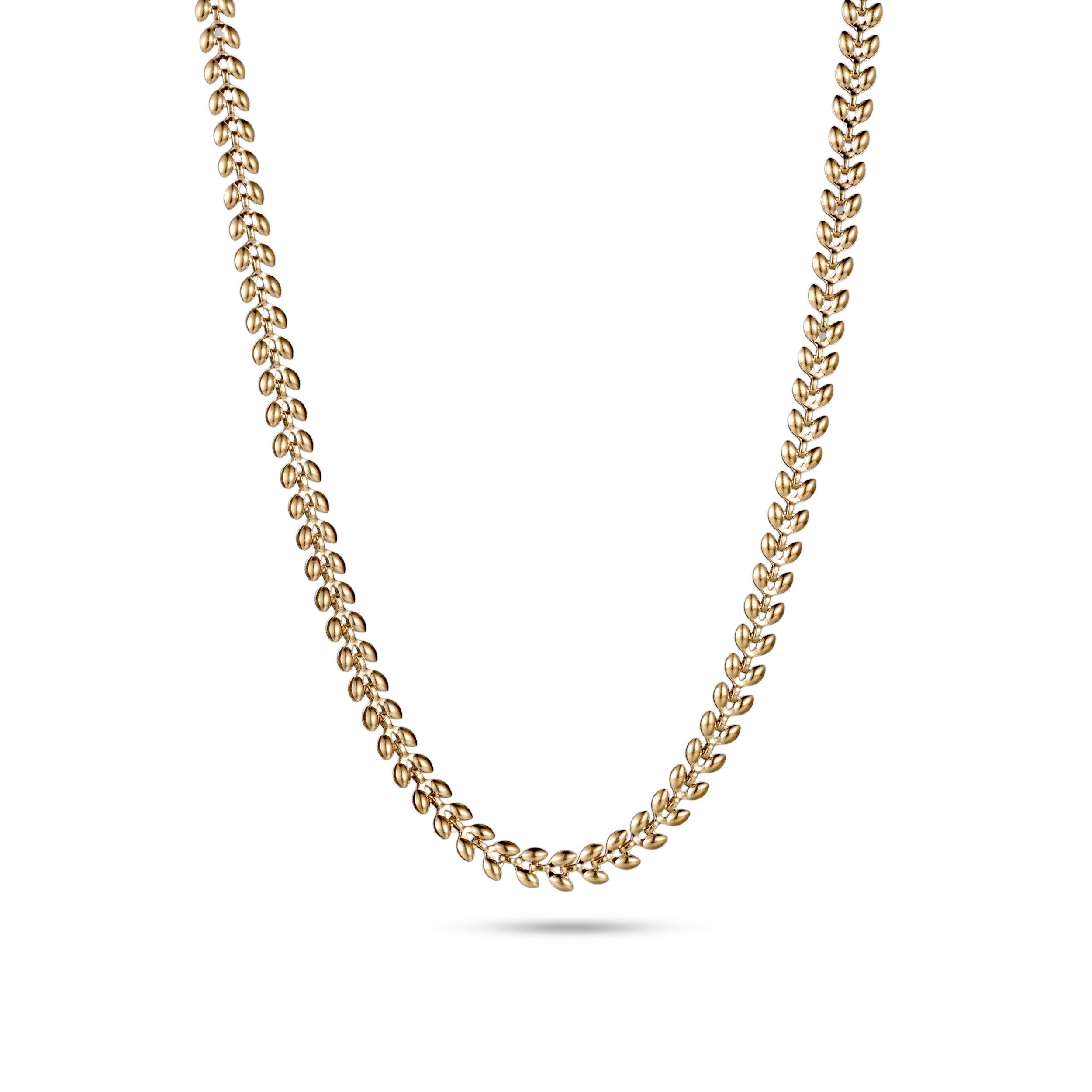 Edelstahlkette WHEAT DESIGN Edelstahlkette