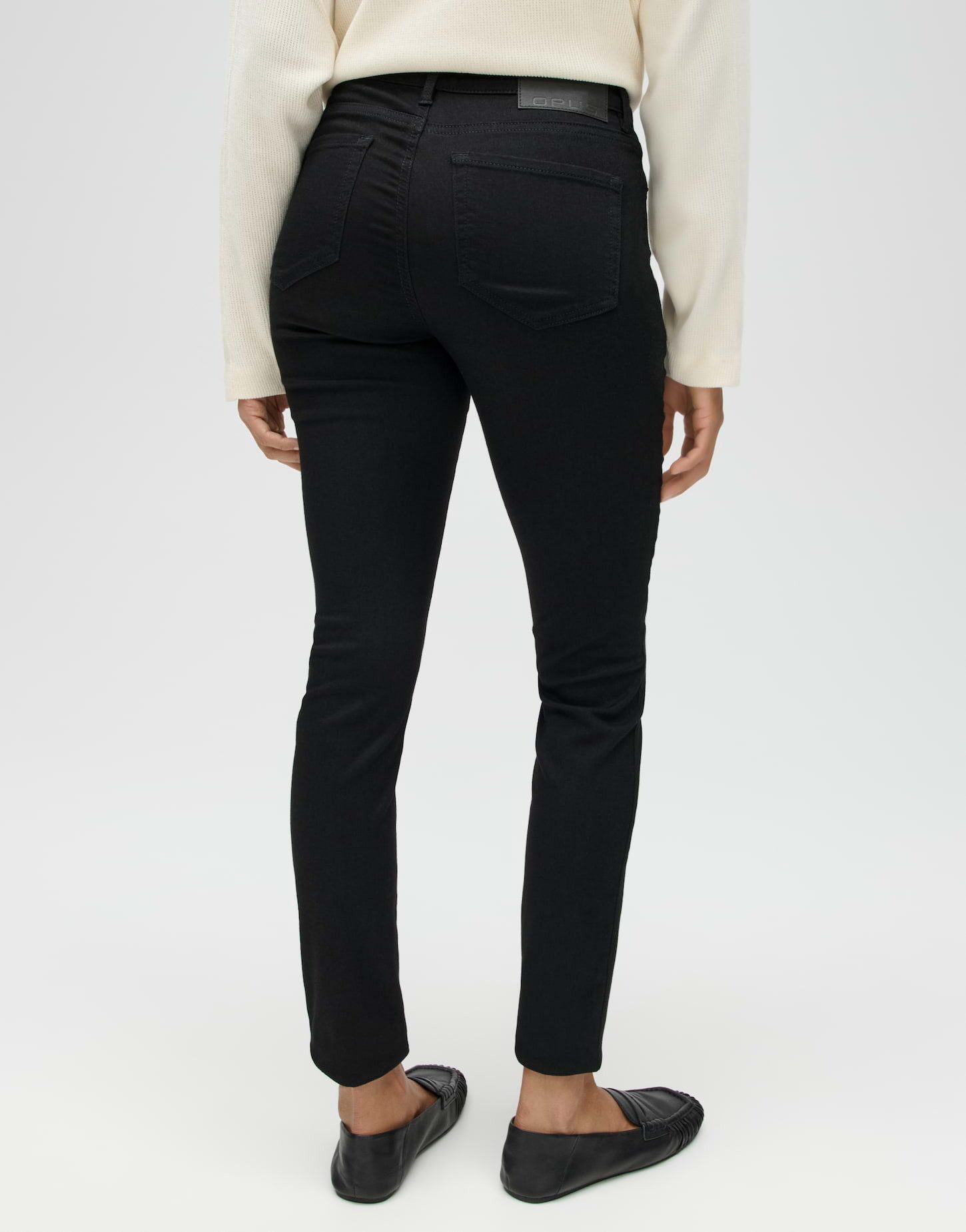 OPUS Skinny-fit-Jeans Elma black