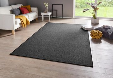 Teppich Casual, HANSE Home, rechteckig, Höhe: 4 mm, Kurzflor, Unifarben, Weich, Wohnzimmer, Schlafzimmer, Esszimmer, Flur