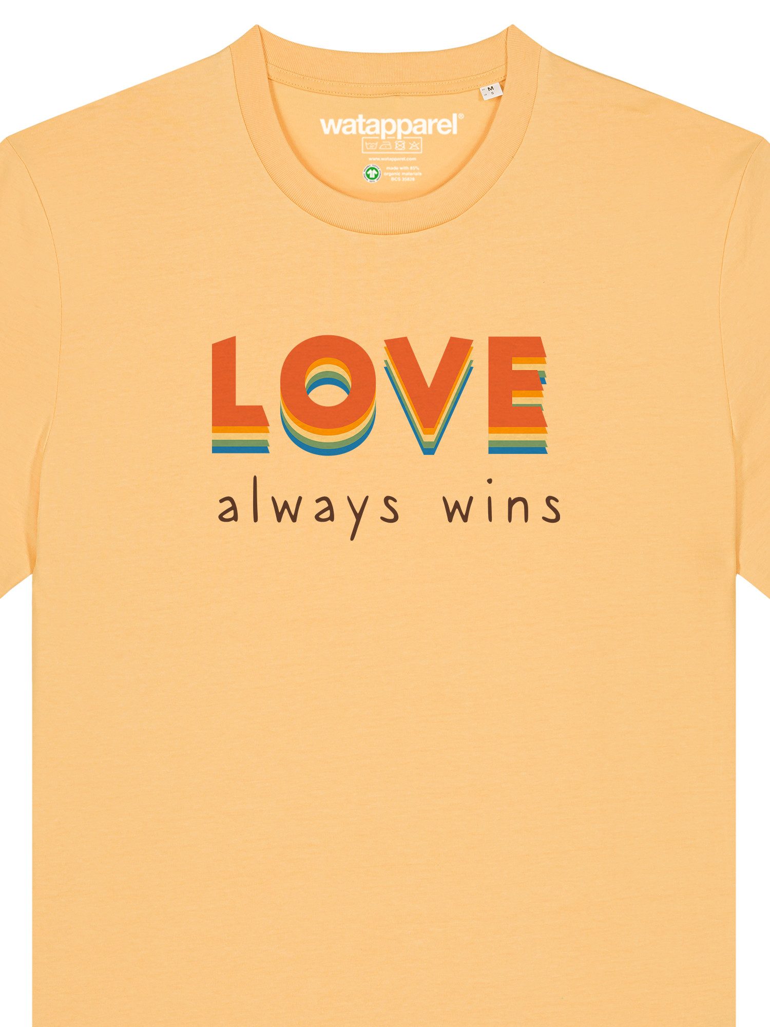wat? Apparel T-Shirt Love always wins