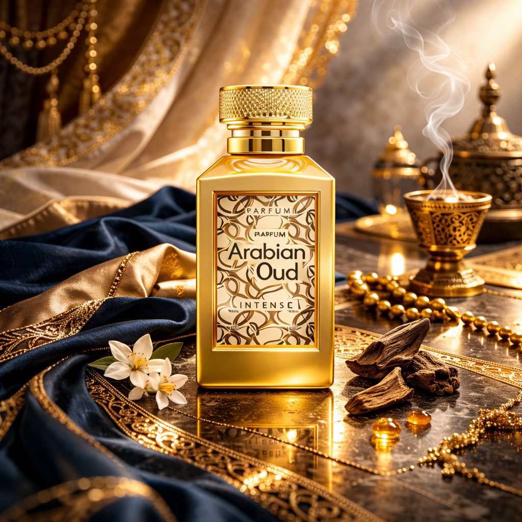 Attar & Co London Eau de Parfum Arabian Oud Classic & Intense Unisex, Würzig, Orientalisch 100 ml, 1-tlg., Hergestellt in England, Orientalisch-Holzig, fruchtige Süße