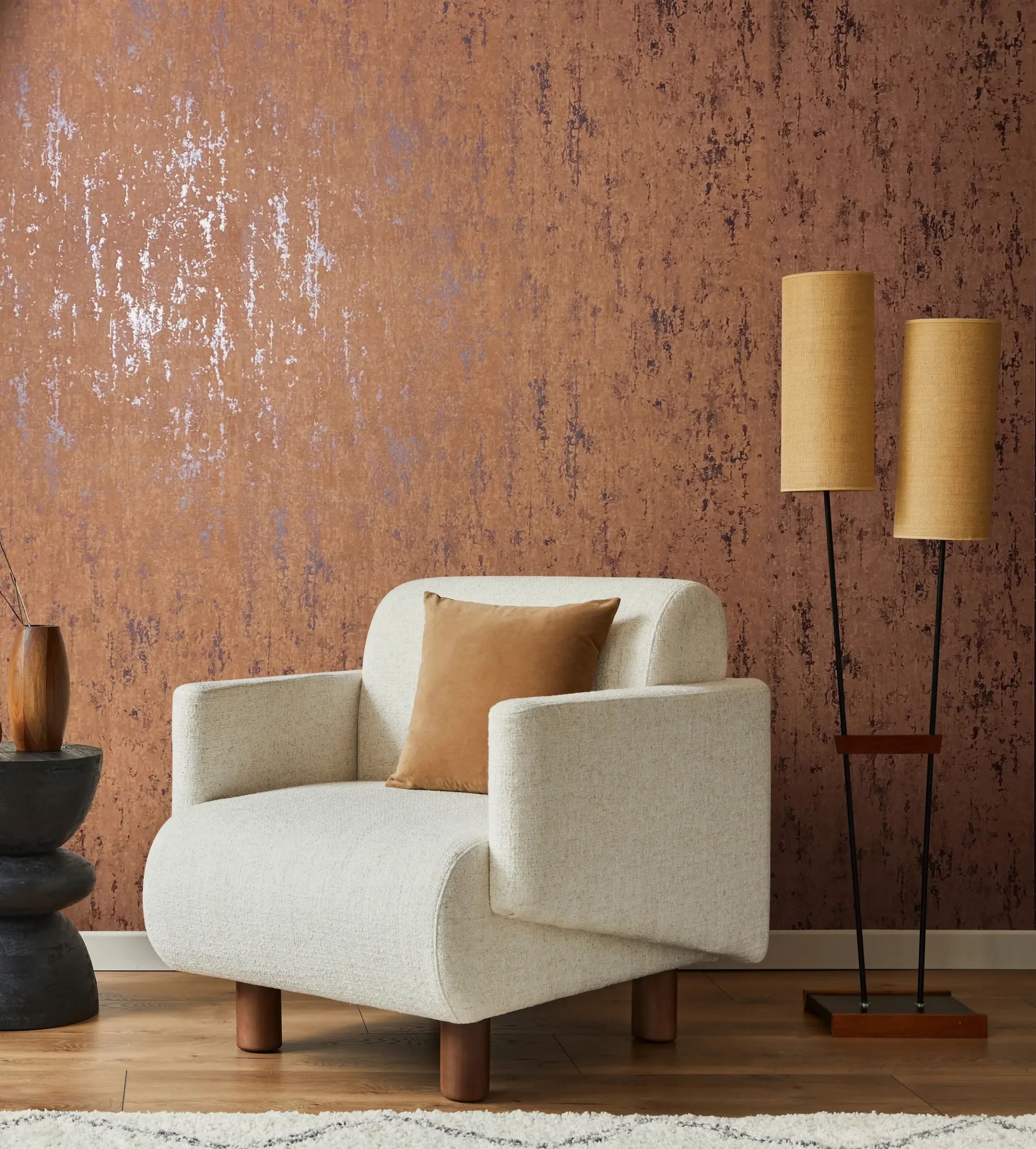 Marburg Vliestapete Tapete Rustic Charm, geprägt, urban, moderne Vliestapete für Wohnzimmer Schlafzimmer Küche