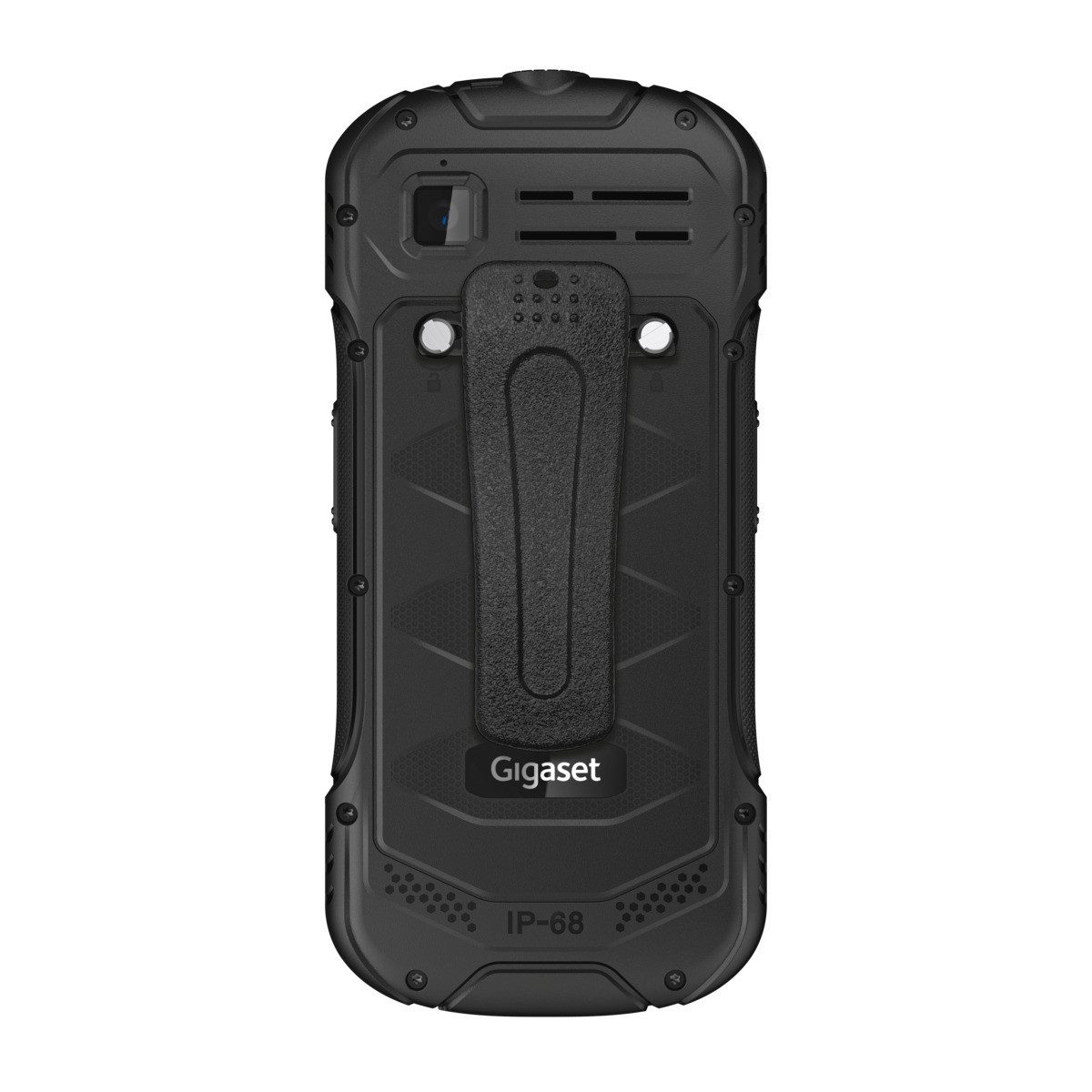 Gigaset GLX 8 ACTIVE Walkie-Talkie Feature Phone Handy (6,10 cm/2,40 Zoll, 2 MP Kamera)