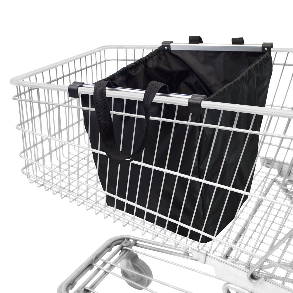 achilles "Alu" den Easy-Shopper l passend Einkaufswagentasche Einkaufswagen, für 40 Einkaufsshopper