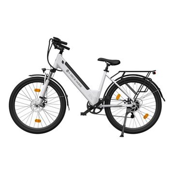 ADO E-Bike A26S Quartz 26 Zoll Elektrofahrrad für Damen/Herren, 7 Gang SHIMANO, 7 Gang, Kettenschaltung, Kettenschaltung, Heckmotor,250W,36V StVZO