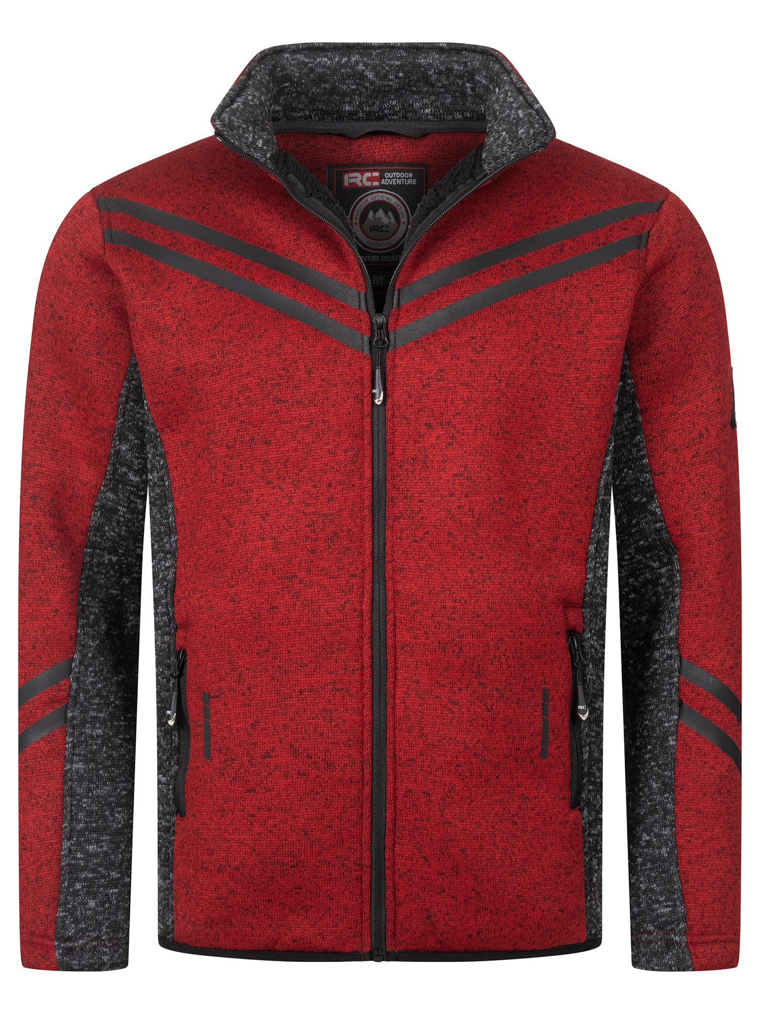 Rock Creek Fleecejacke Herren Jacke Melange günstig online kaufen