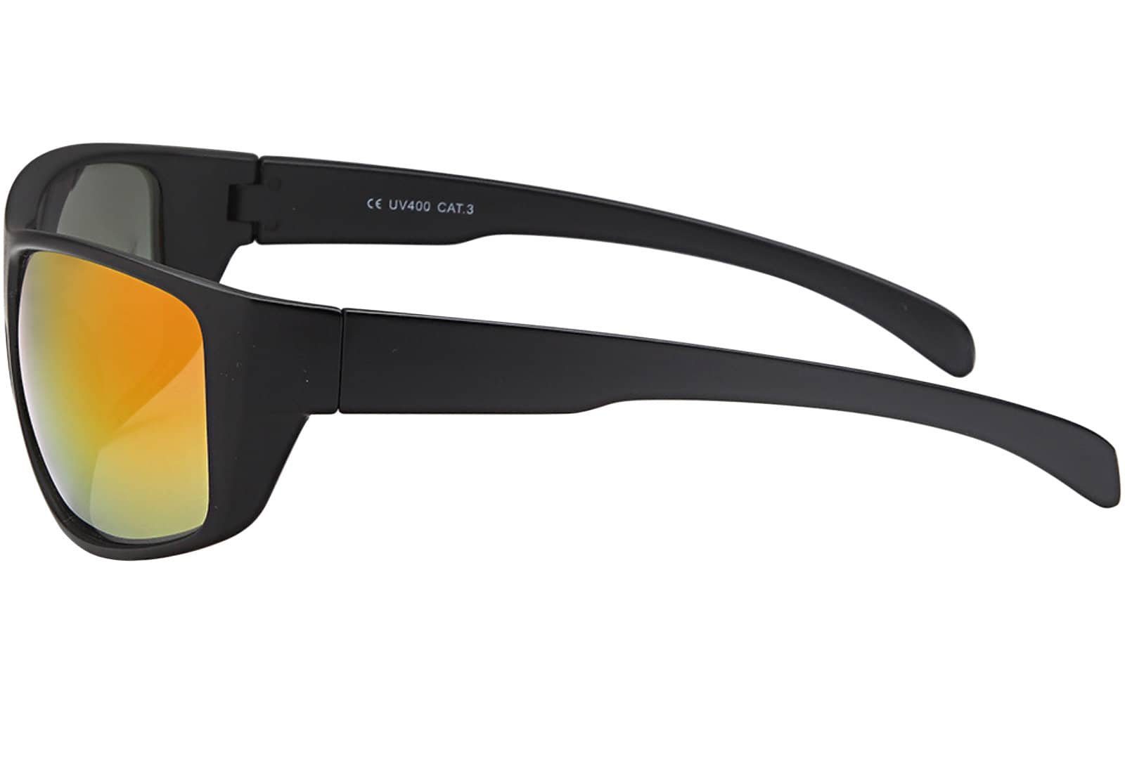 BEZLIT Eyewear Wayfarer Sonnenbrille Polarisiert 1-St) rot mit Linsen (Packung, polarisierten