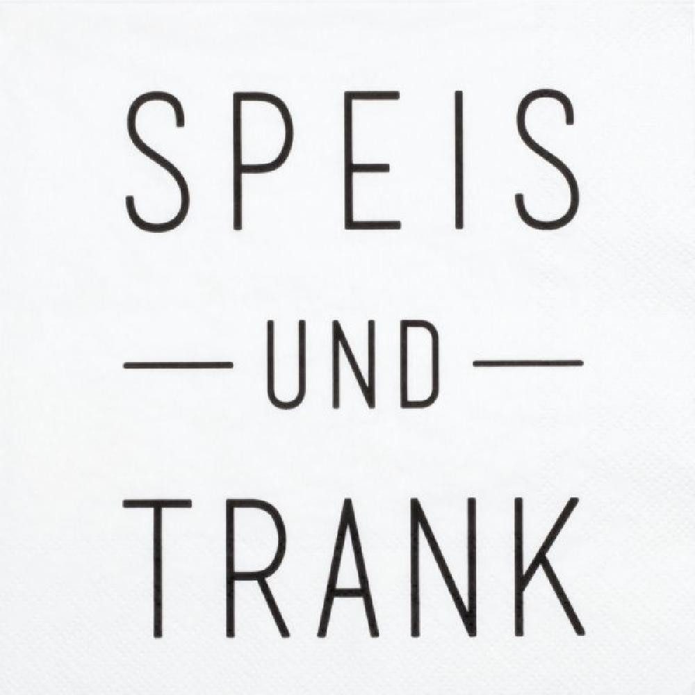 Räder Serviettenhalter Design Serviette Speis und Trank (20-teilig)