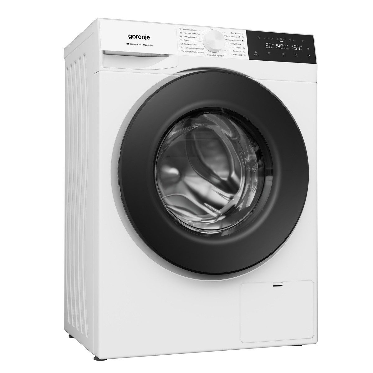 GORENJE Waschmaschine G400 Wave G4S74A21, 7 kg, 1400 U/min, 20% besser als Energieklasse A, Trommelreinigungsprogramm – Bild 2 von 5