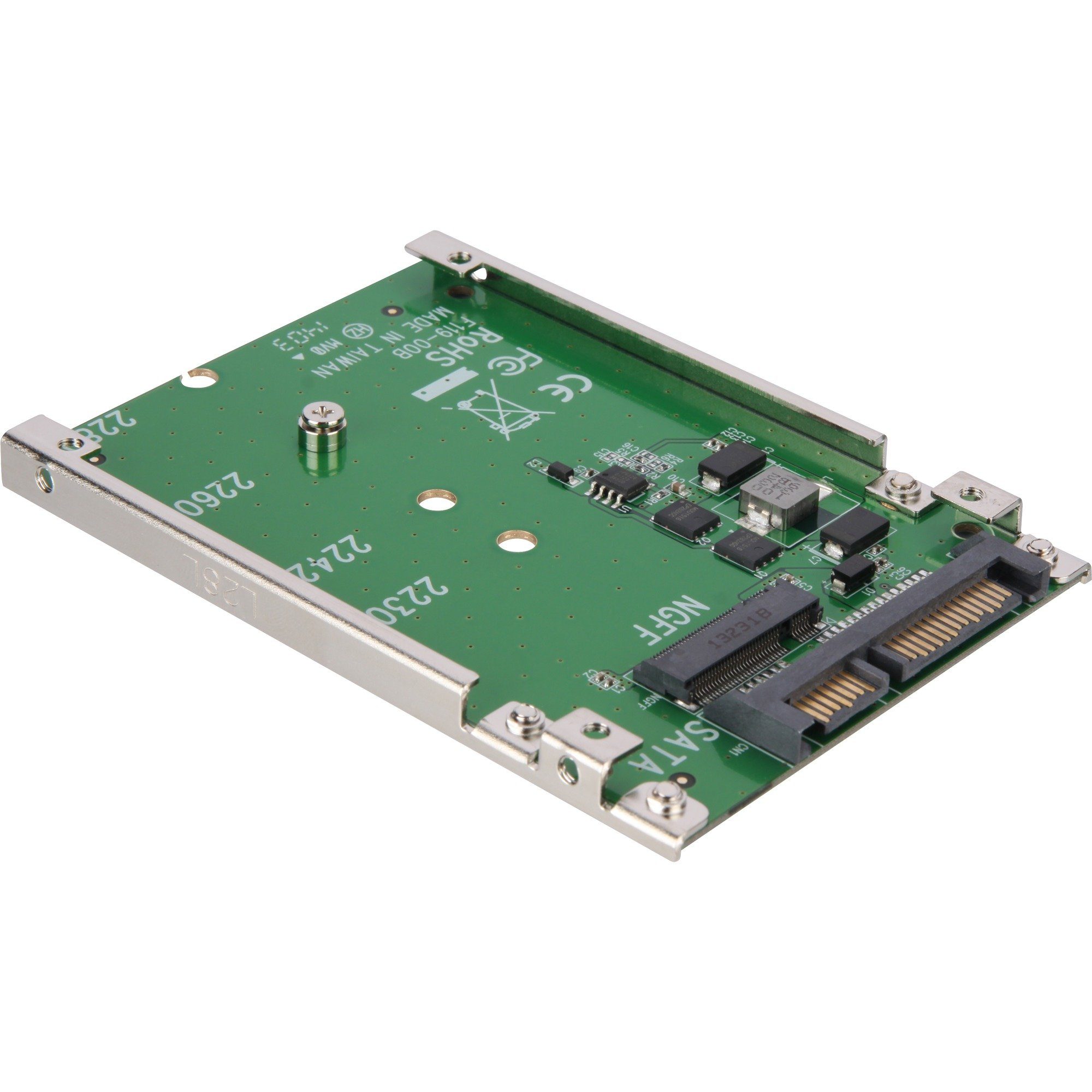 DeLOCK Konverter SATA 22P>M.2 NGFF 2,5", Adapter Adapter