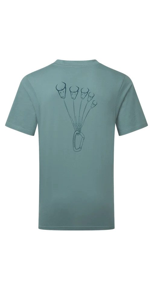 Mountain Equipment Kurzarmshirt Yorik On Wire Mens Tee Olive Oil