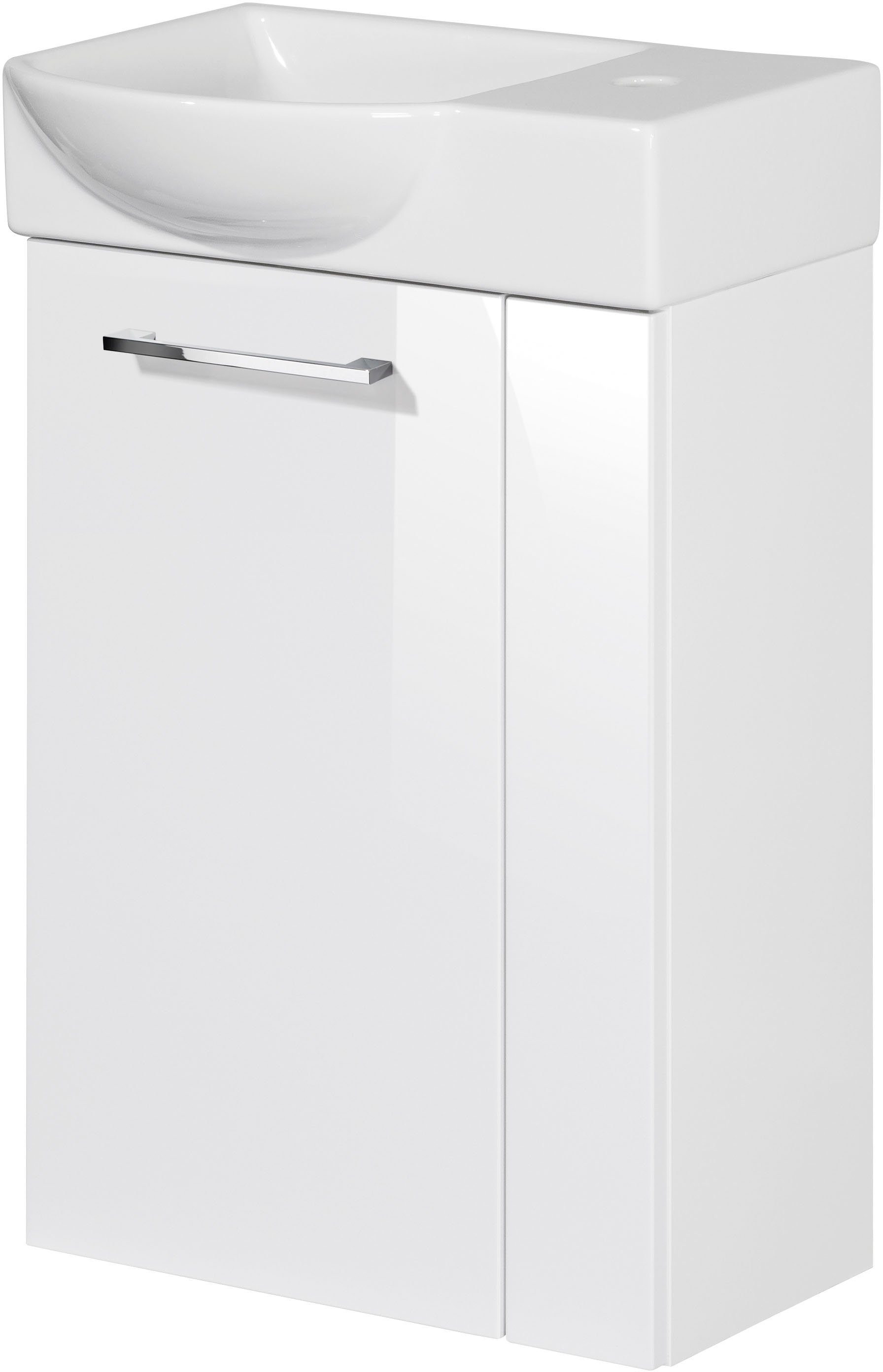 FACKELMANN Waschtisch SBC (Set), bestehend aus Becken und Unterbau, Breite ca. 45 cm