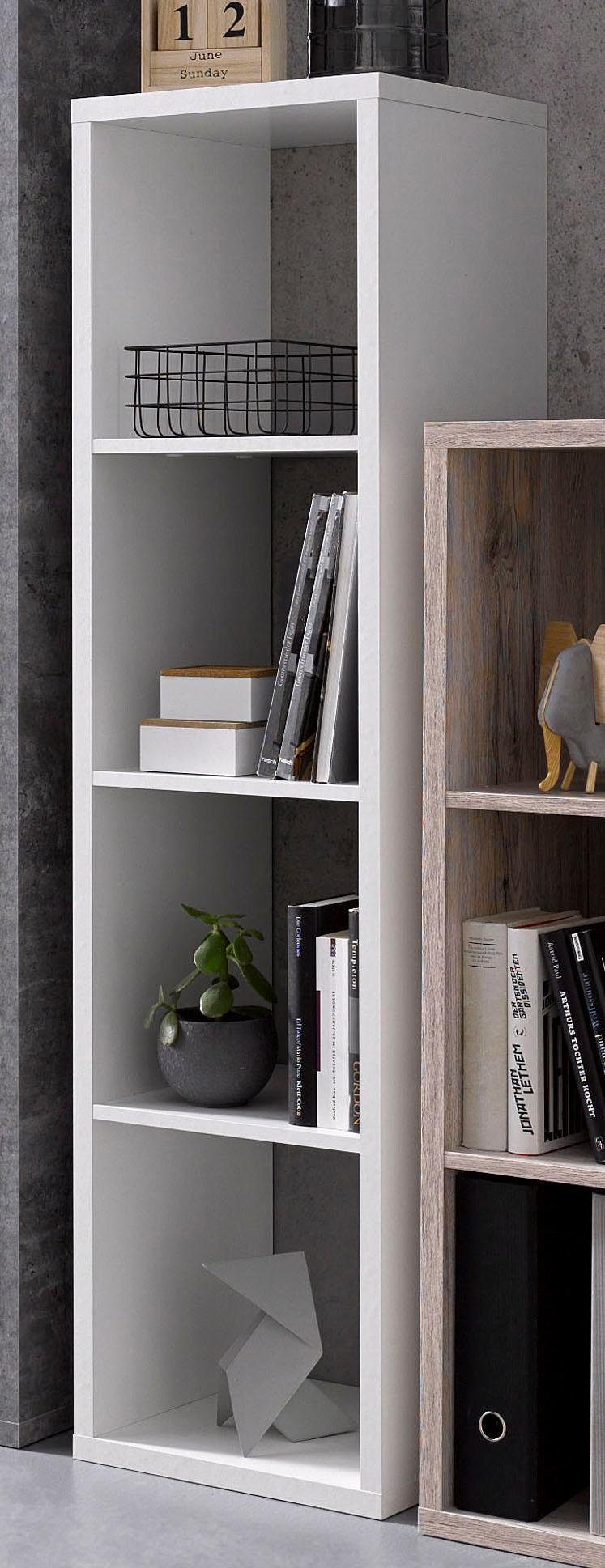 FORTE Standregal Mauro, FSC®-zertifiziert, Fachgröße 33x33cm, 4 Fächer günstig online kaufen