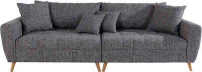 andas Big-Sofa Penelope Luxus, mit besonders hochwertiger Polsterung für bis zu 140 kg pro Sitzfläche