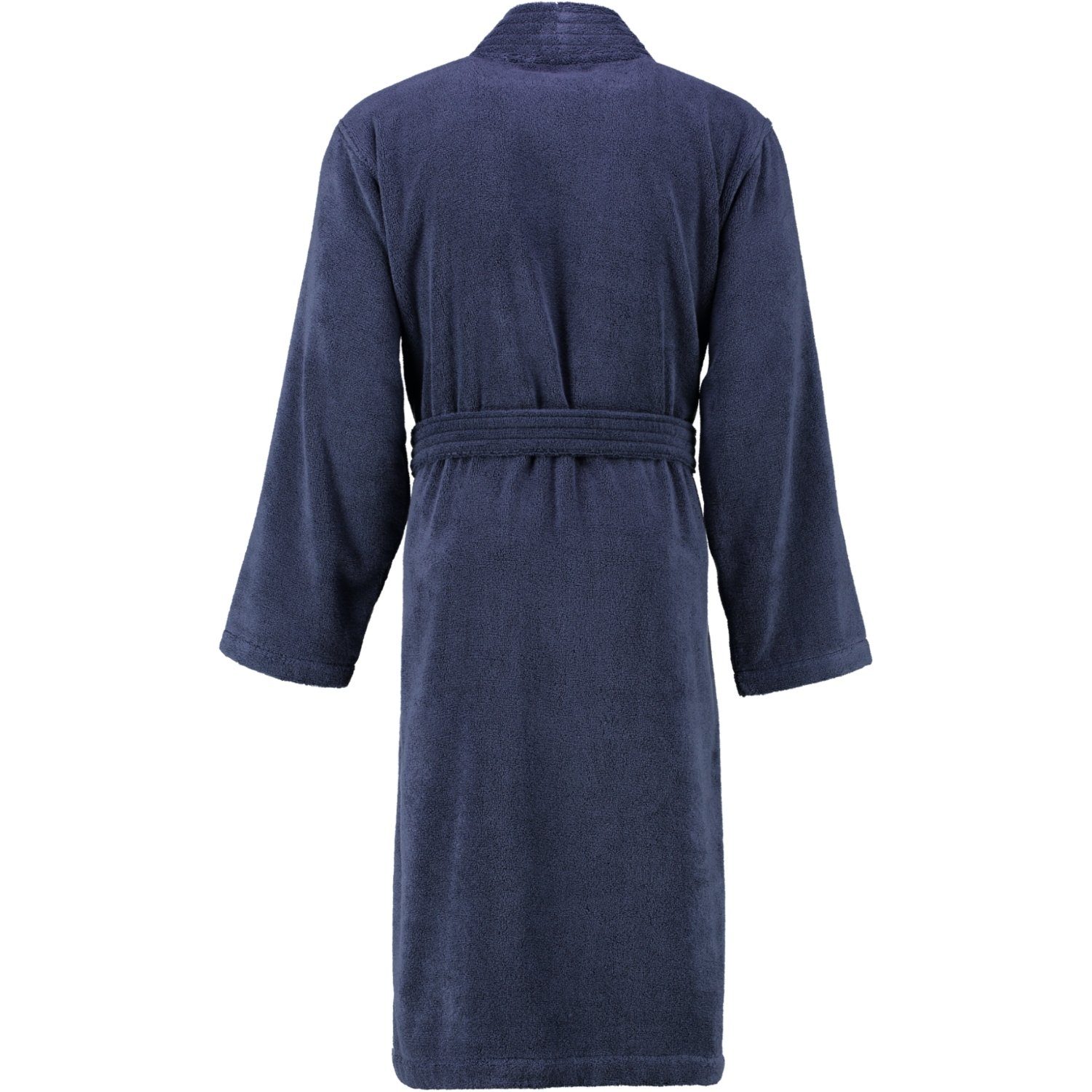 1647 Kimono dunkelblau Baumwolle 100% Joop! Kimono, Herrenbademantel Frottier,