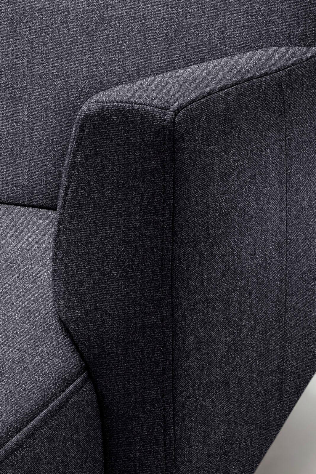 Optik, schwereloser Breite 275 cm in hs.446, hülsta sofa minimalistischer, Ecksofa