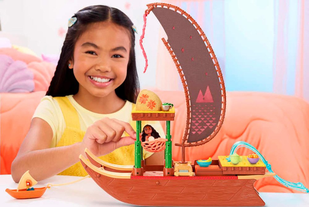 Mattel® Spielwelt Disney Vaiana 2 Vaianas Abenteuerkanu