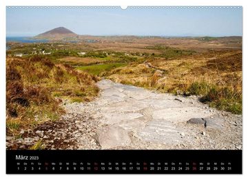 CALVENDO Wandkalender Unterwegs in Irland / CH-Version (Premium, hochwertiger DIN A2 Wandkalender 2023, Kunstdruck in Hochglanz)