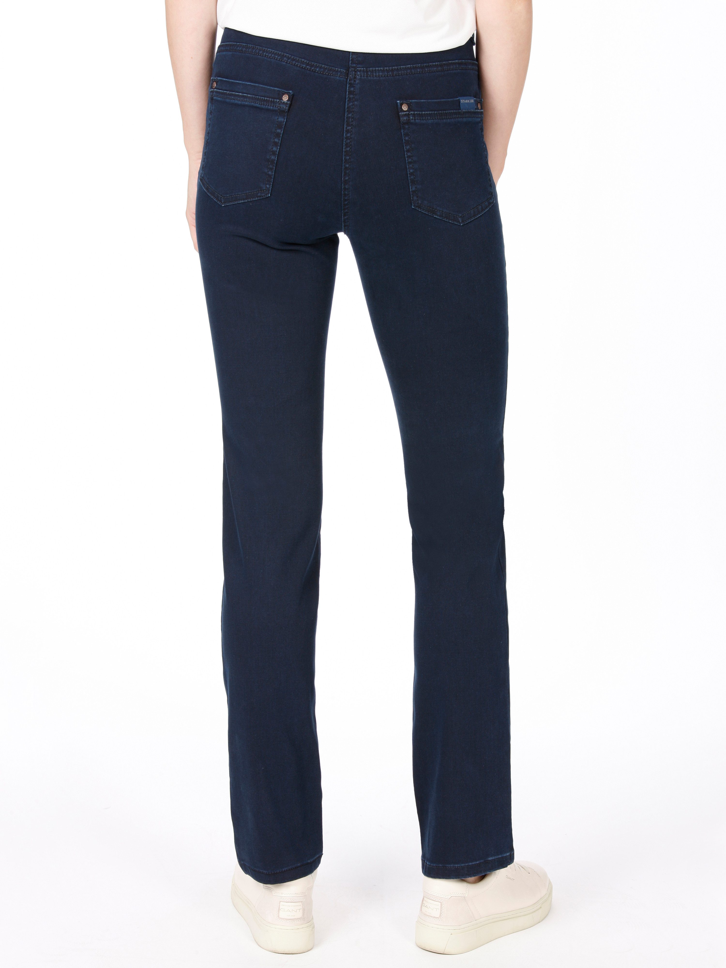 STARK DIE HOSE Stretch-Jeans WELLNESS-WOHLFÜHLHOSE, 5-Pocket, Regular Fit mit Dehnbund OEKO-TEX® Standard 100 -zertifiziert und zugleich MADE IN EUROPE