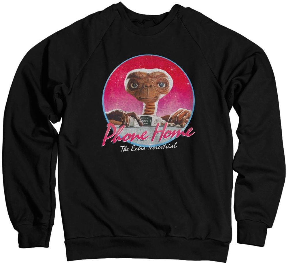 E.T. Rundhalspullover E.T. Phone Home Retro Circle Sweatshirt