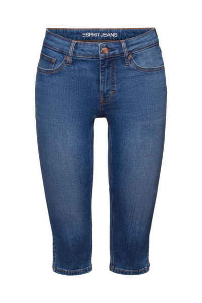 Esprit Regular-fit-Jeans RCS CAPRI CROP, BLUE MEDIUM WASH