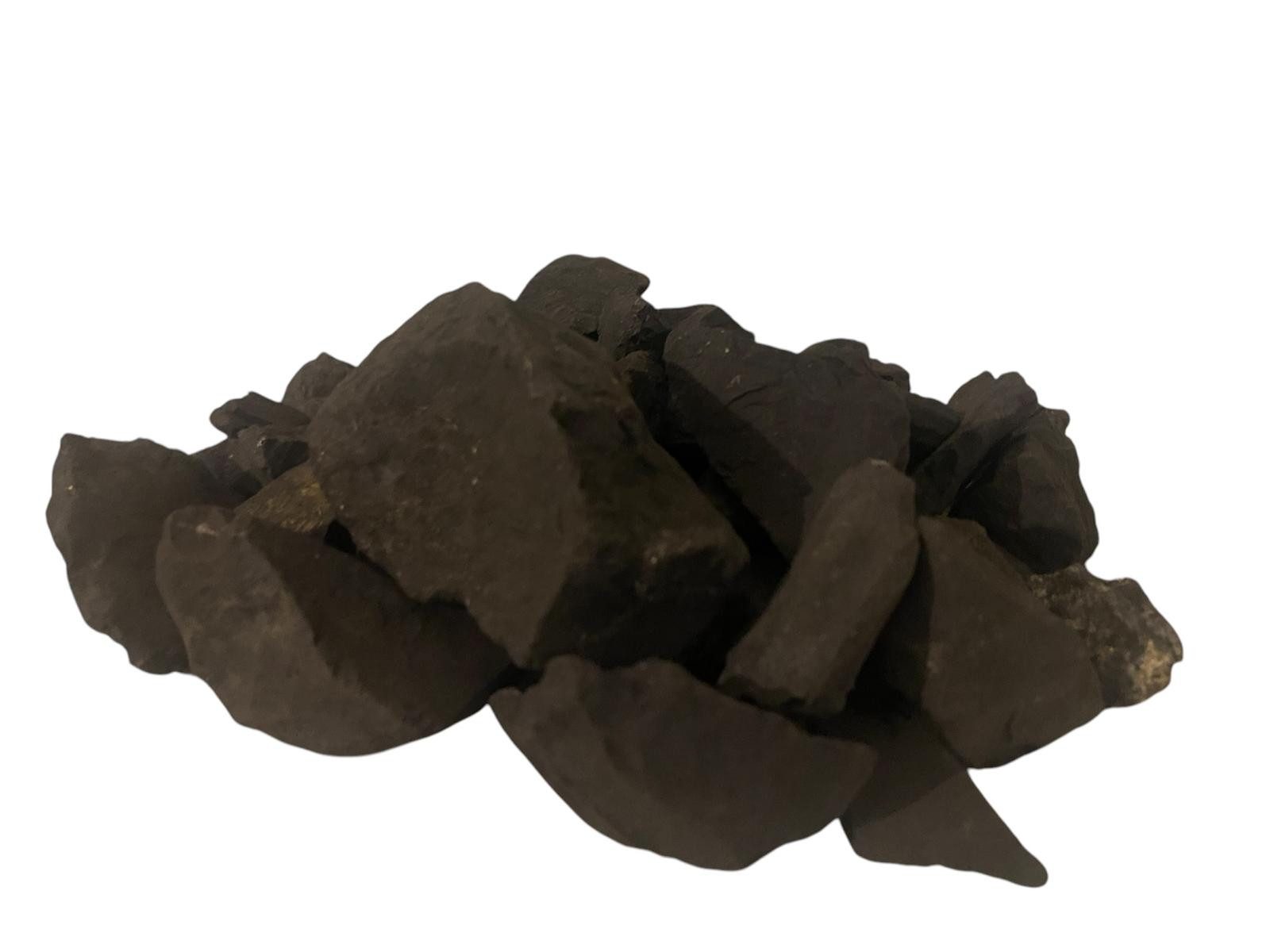 Eden Stone Mineralstein 500g Shungit-Rohsteine Russland 20 bis 60 gr. pro Stein 500gr Schungit, (1-St)