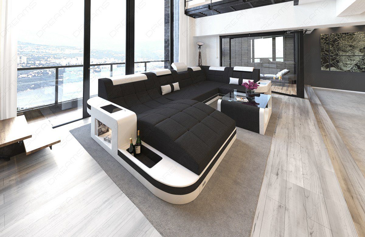 Sofa Dreams Wohnlandschaft Polster Stoffsofa Wave günstig online kaufen