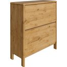 Home affaire Schuhschrank Luven FSC® zertifiziertes Massivholz, mit 2 Klappen
