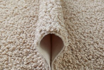 Fellteppich Lapua, andas, fellförmig, Höhe: 25 mm, Uni Farben, weich & flauschig, ideal im Wohnzimmer & Schlafzimmer