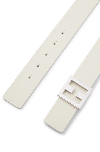 HUGO Wendegürtel Jodie C. Monogramm-Schliesse mit Leder 3,5cm Belt aus