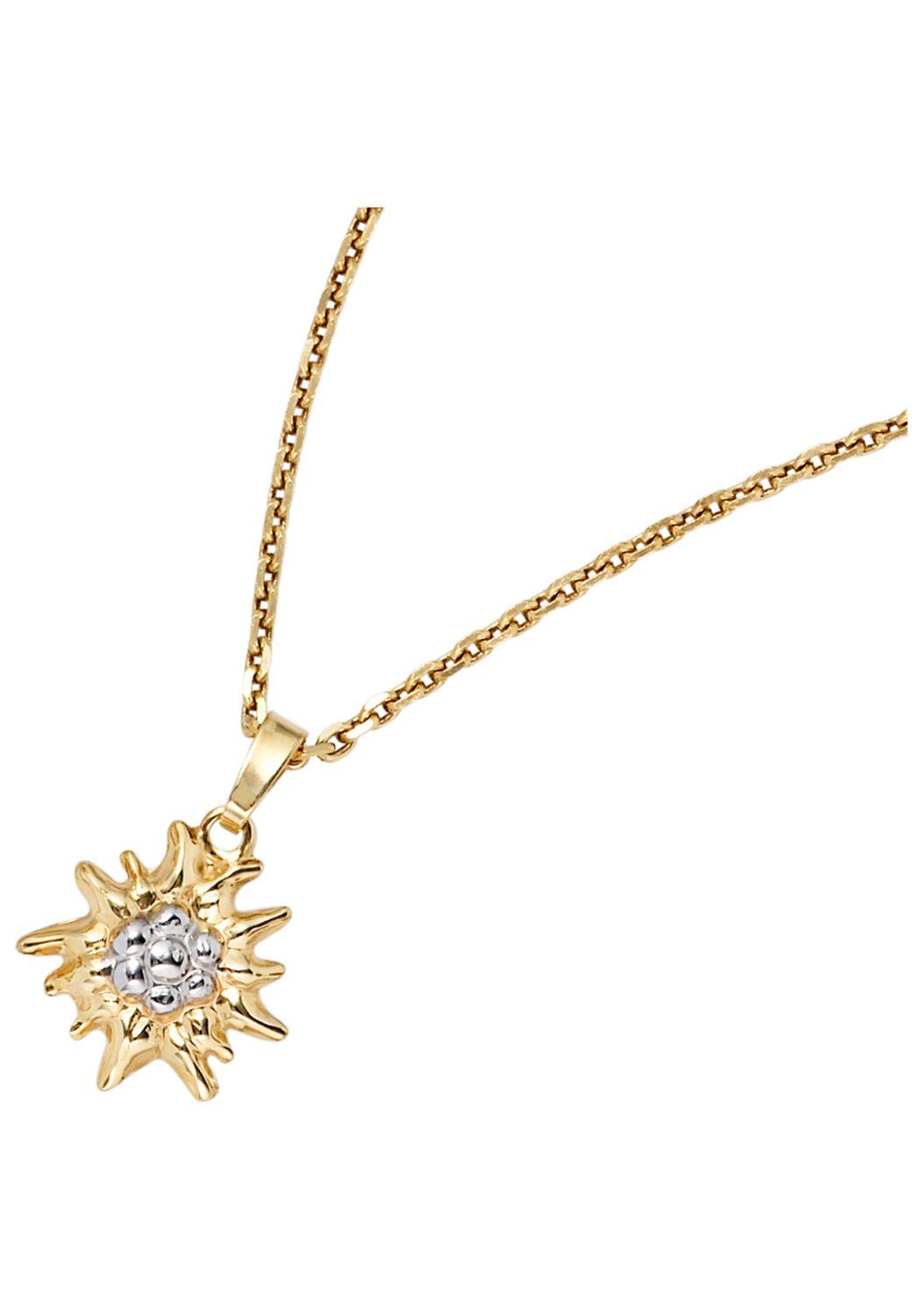 JOBO Kettenanhänger Anhänger Edelweiß...