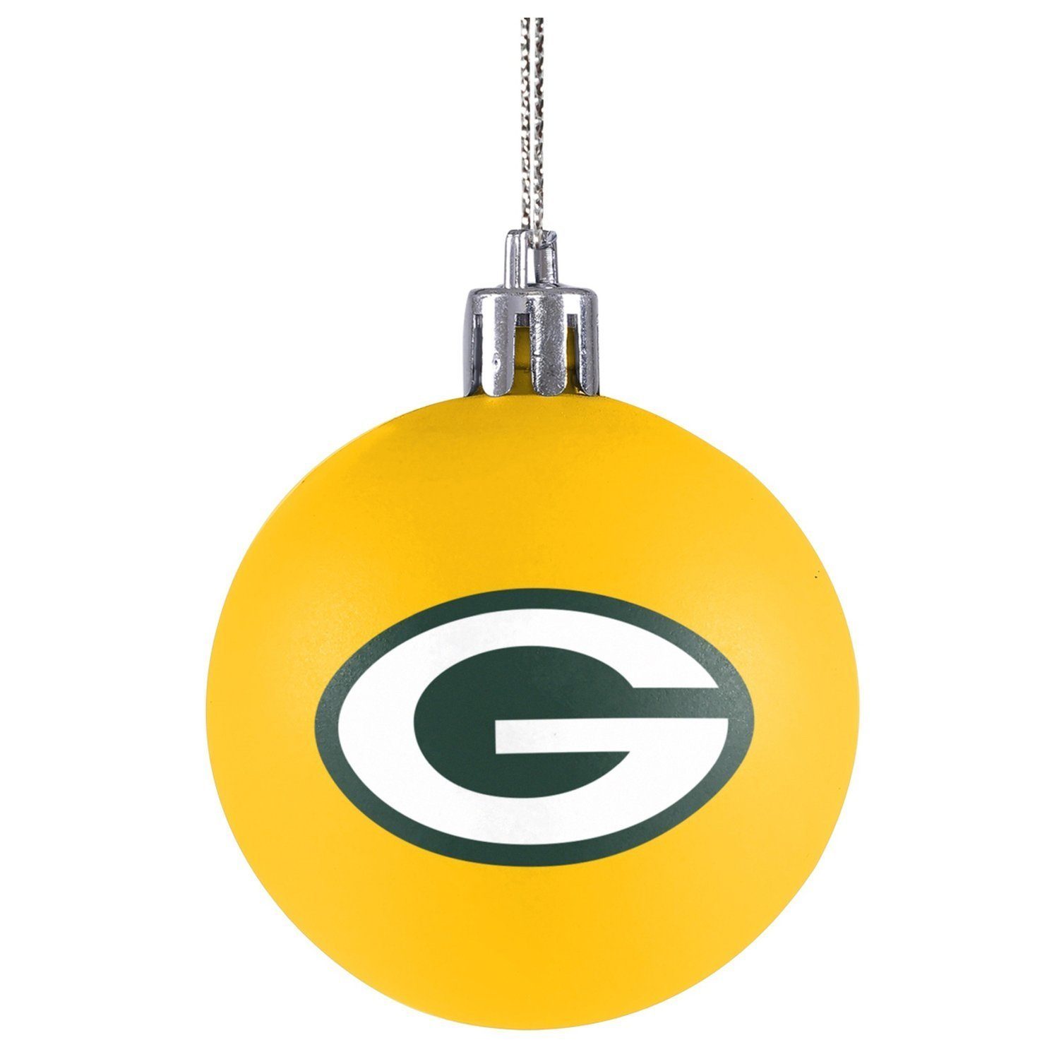 Collectibles XMAS Packers Forever Set NFL Wanddekoobjekt Bay Weihnachtskuge 12er Green
