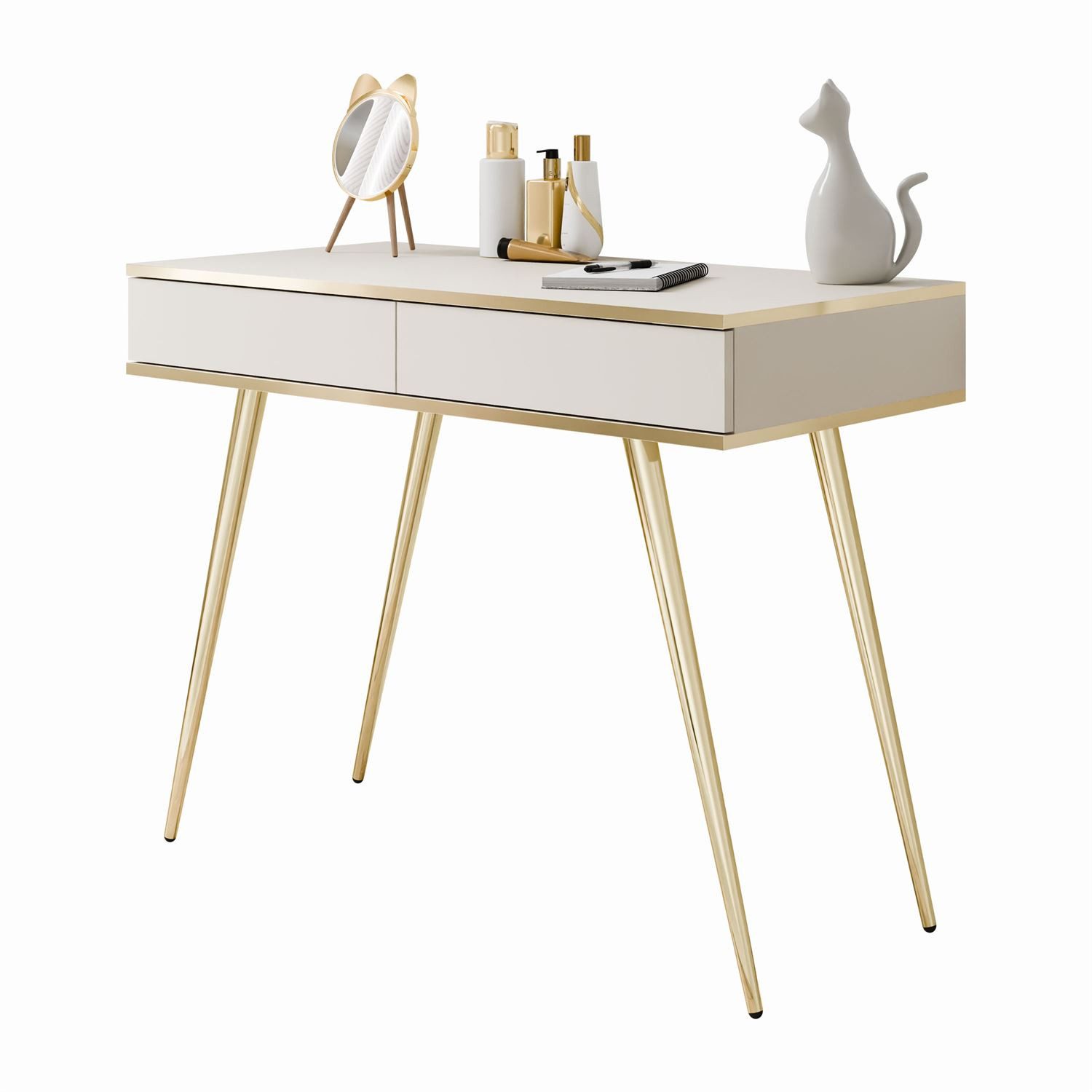 Lookway Konsolentisch OXFORD Konsole mit Schubladen, 102x80x50 cm