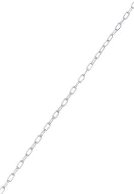 Elli Gliederarmband Glieder Oval Fein Basic 925 Silber