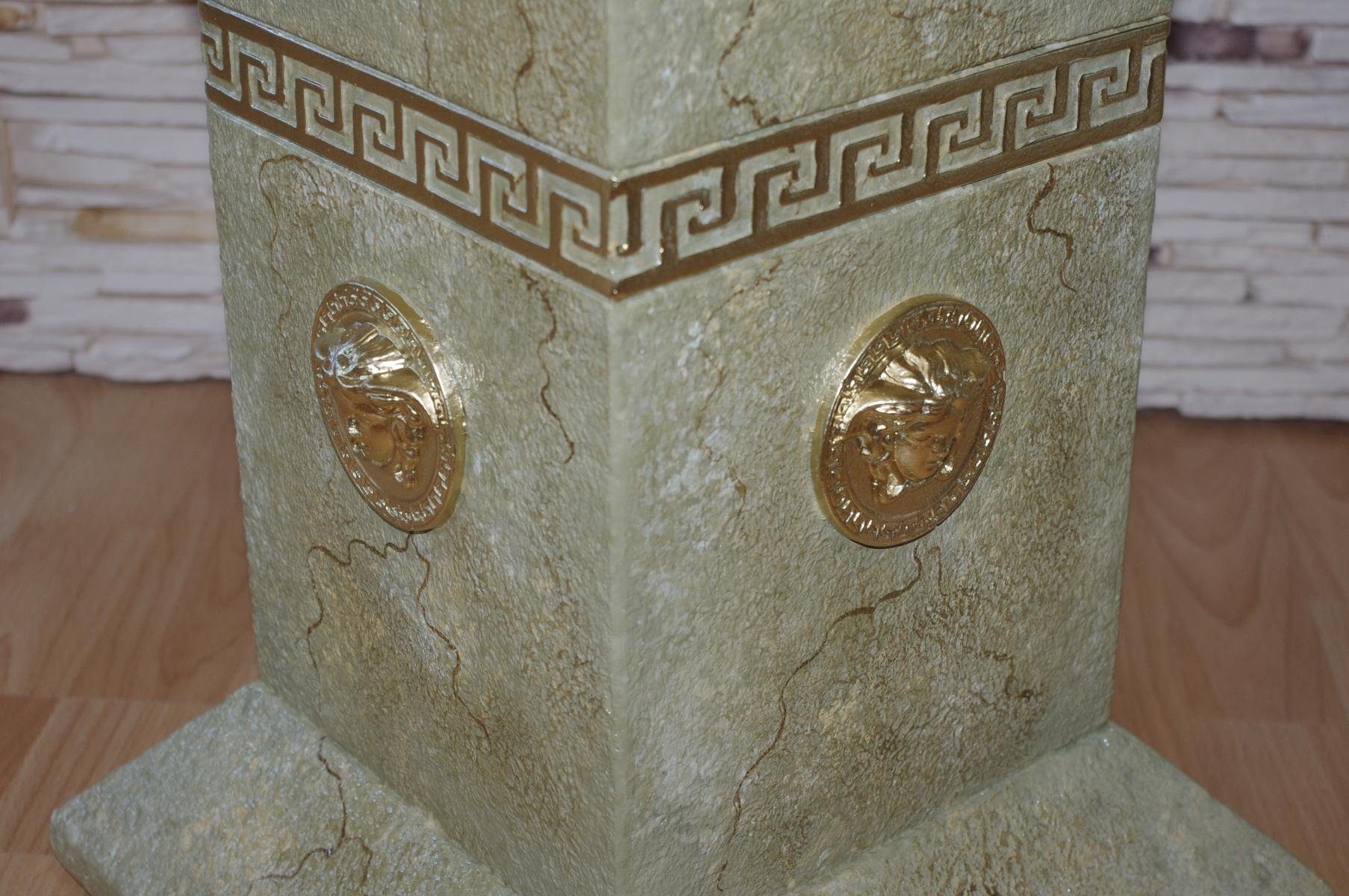 Antikes Wohndesign Marmorsäule Telefontisch Beistelltisch Blumensäule Beistelltisch Deko Säule