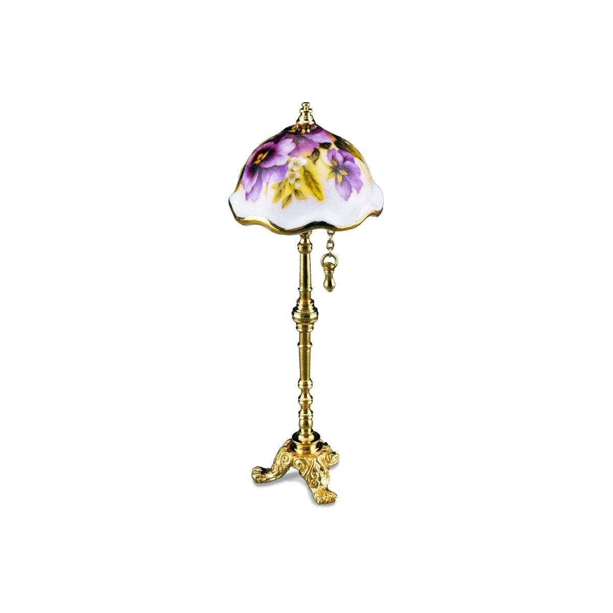 Stehlampe Miniatur Porzellan Reutter - Dekofigur 001.888/4 "Viola",