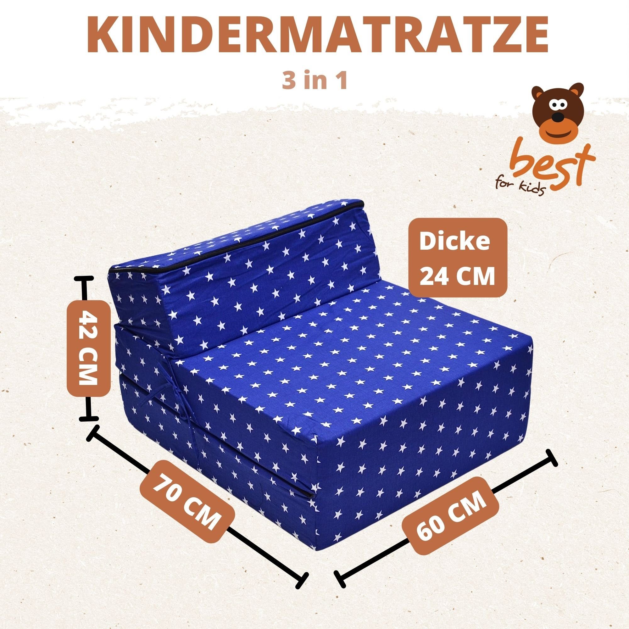for 12 Kids, hoch Stern Klappmatratze, Best cm