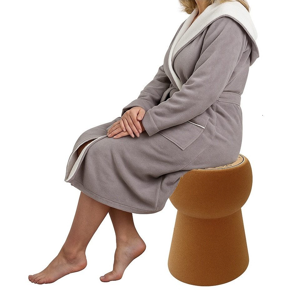 Libaro Sitzhocker rund CORKY Champagner-Korken Hocker braun im Sektkorken D günstig online kaufen