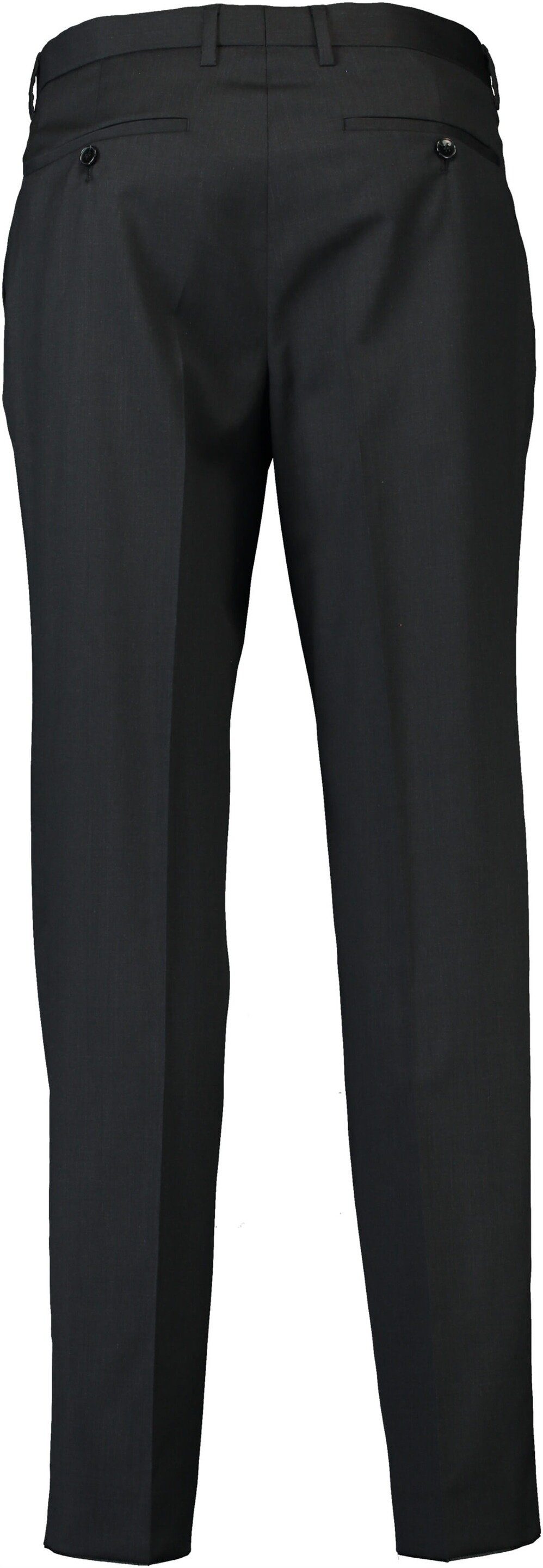 BENVENUTO. Anzughose BENVENUTO Flat-Front Hose anthrazit Modern Fit