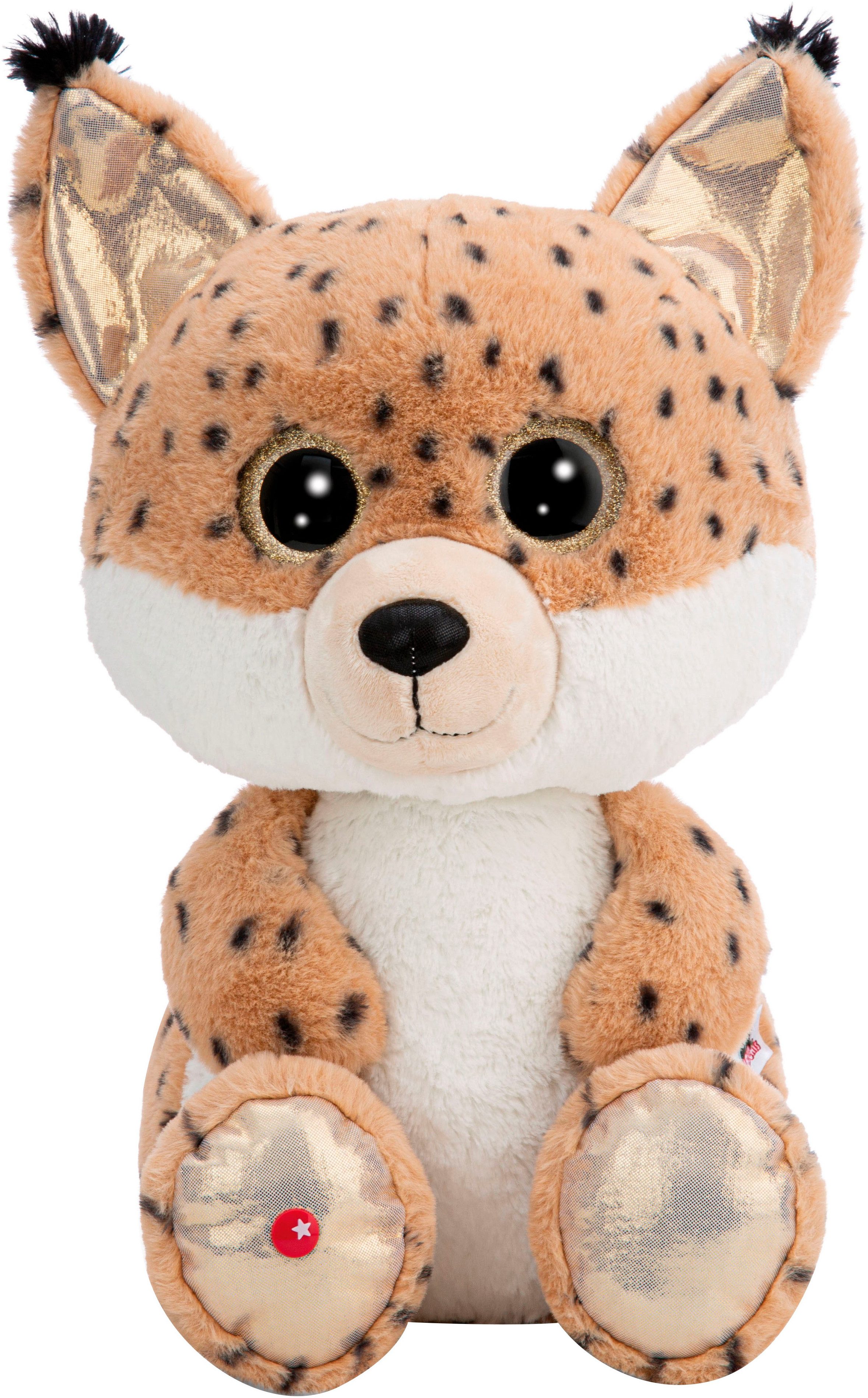 Nici Kuscheltier Glubschis, Luchs Lenzo, 45 cm