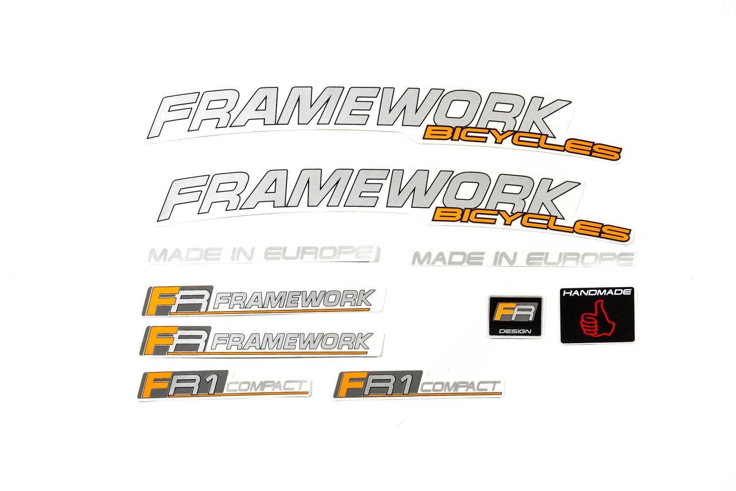 Fahrradrahmen Fahrrad DEKOR Satz Aufkleber Rahmen frame Decal Sticker Framework