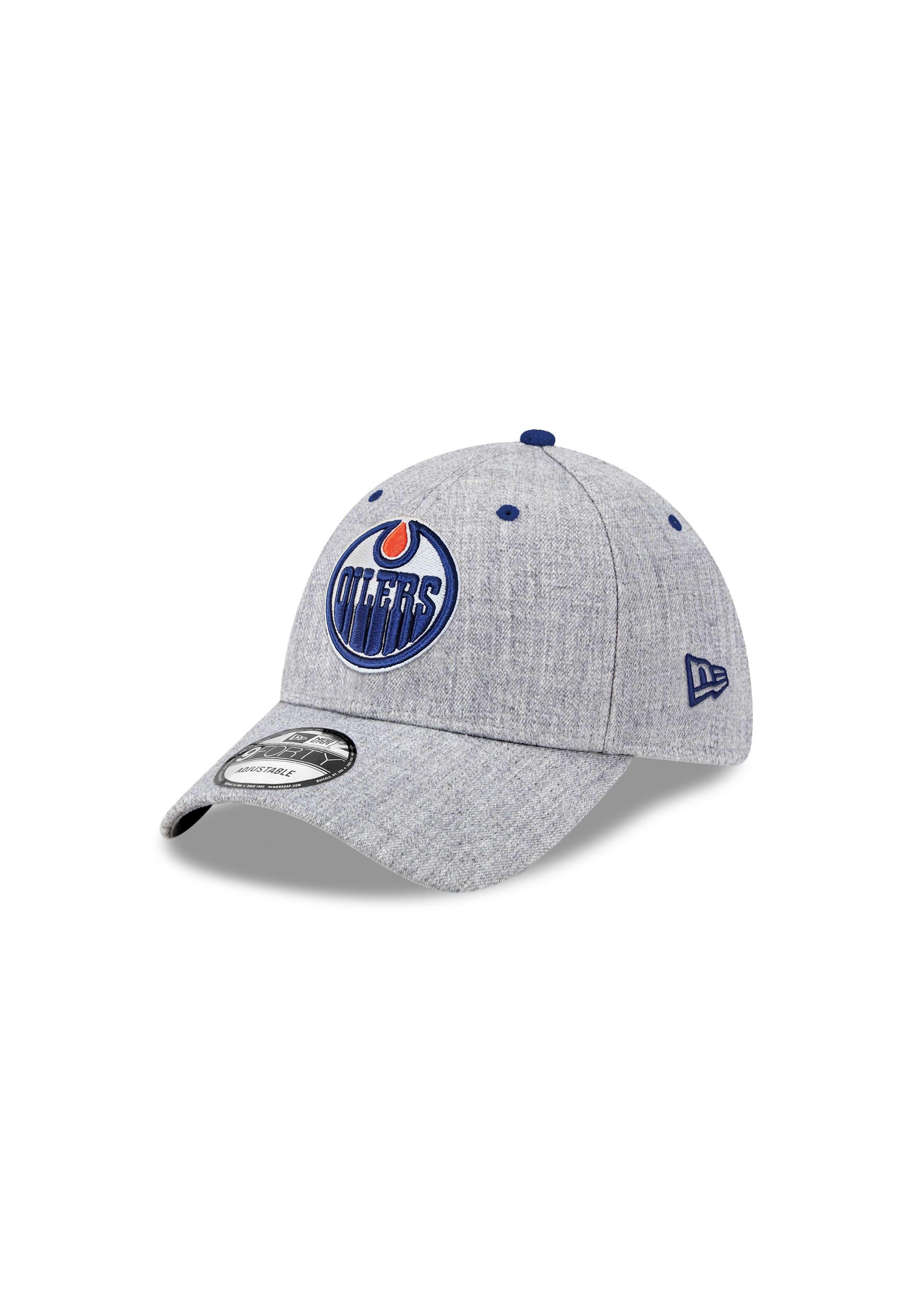 New Era Baseball Cap Edmonton Oilers Gray Heather 9Forty Cap New Era Grau (1-St)