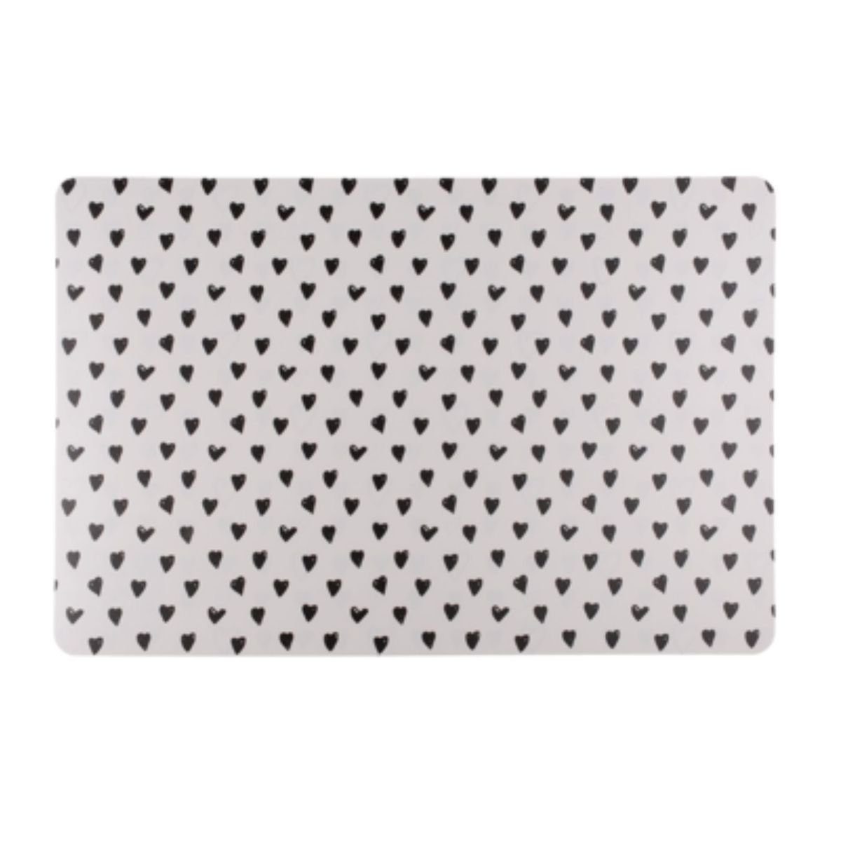 Platzteller Platzset Herzen ca. 43,5 x 28,5cm Tischset Untersetzer Tischunterlage