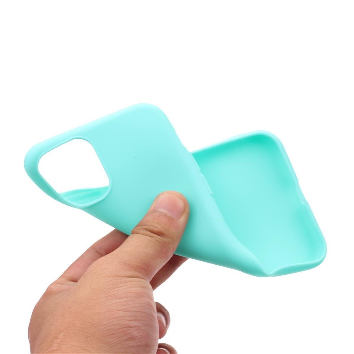 CoverKingz Handyhülle Hülle für Apple iPhone 11 Pro [5,8 Zoll] Handyhülle Silikon Case Etui 15,4 cm (6,06 Zoll), Schutzhülle Handyhülle Silikoncover Softcase farbig